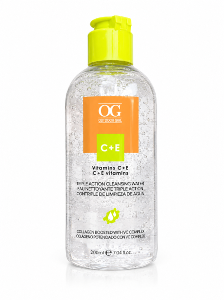 ماء تنظيف بفيتامين C + E  (OG Outdoor Girl Vitamin C+E Cleansing Water)