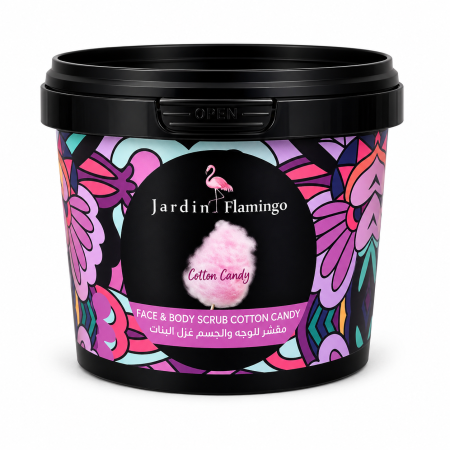 مقشر للوجه والجسم – Jardin Flamingo Cotton Candy Scrub