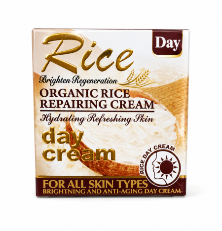 كريم الأرز العضوي النهاري – Rice Organic Rice Repairing Day Cream