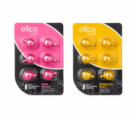 Ellips Hair Vitamin Capsules (Pink & Yellow) | كبسولات فيتامين للشعر