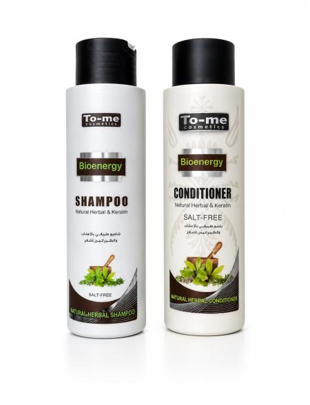 شامبو + بلسم تو-مي بايو إنيرجي To-Me Bioenergy Shampoo & Conditioner (Salt Free)