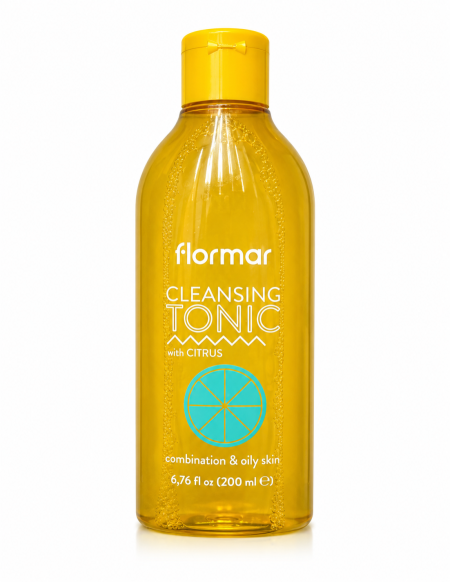 تونر فلورمار المنظف بالحمضيات للبشرة الدهنية والمختلطة (Flormar Cleansing Tonic with Citrus)