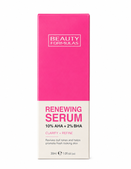 سيروم التقشير AHA + BHA من بيوتي فورميولا (Beauty Formulas Renewing Serum AHA + BHA)