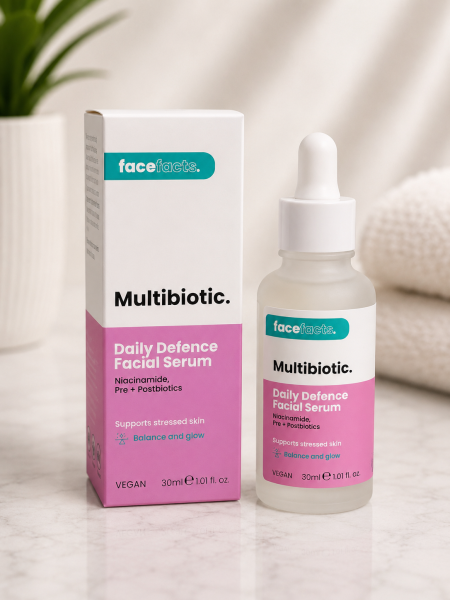 FaceFacts Multibiotic Daily Defence Facial Serum سيروم
