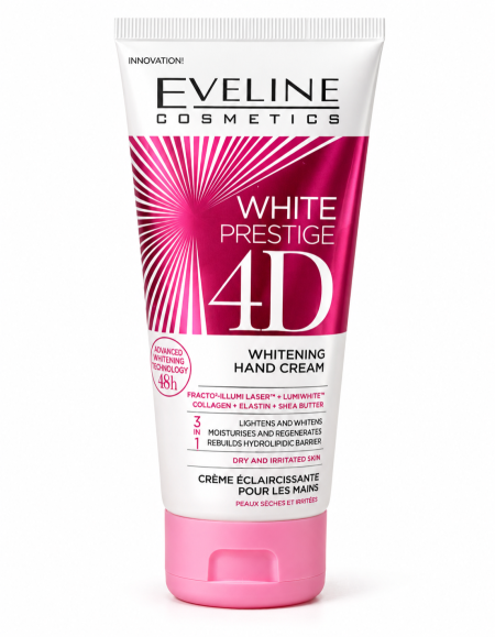 إيفلين كريم يد وايت برستيج 4D – Eveline White Prestige 4D Whitening Hand Cream