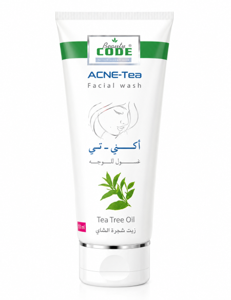 Acne Tea Tree Facial Wash (Beauty Code) – غسول شجرة الشاي للبشرة الدهنية والحبوب