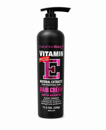 Wokali Vitamin E Hair Cream | كريم شعر بفيتامين E