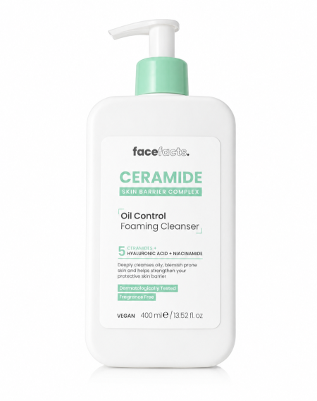Ceramide Oil Control Face Wash (FaceFacts) – غسول سيراميد للتحكم بالدهون