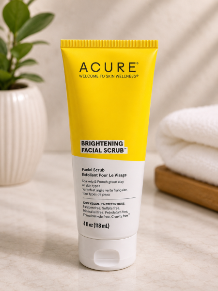Acure Brightening Facial Scrub – ءمقشر الوجه المضي