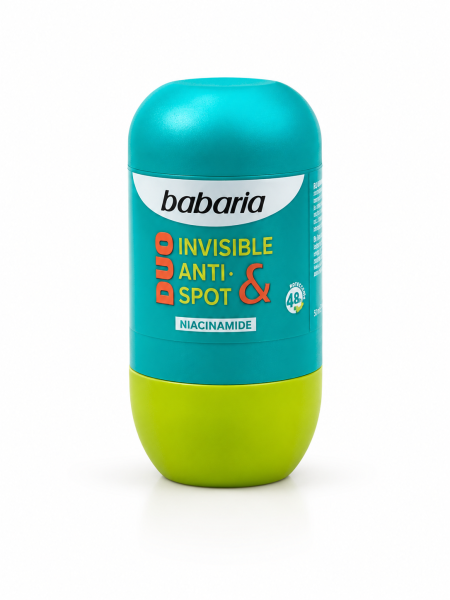 Babaria Duo Invisible Anti-Spot & Niacinamide Stick مزيل عرق بالنياسيناميد