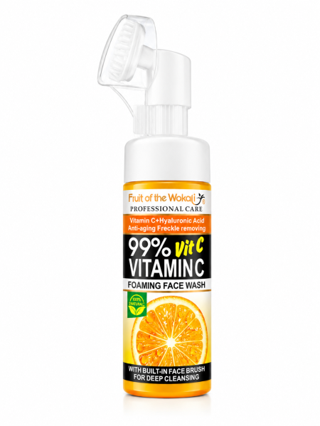 Vitamin C Brush Cleanser (99%) – غسول فيتامين C بفرشاية لتنظيف عميق