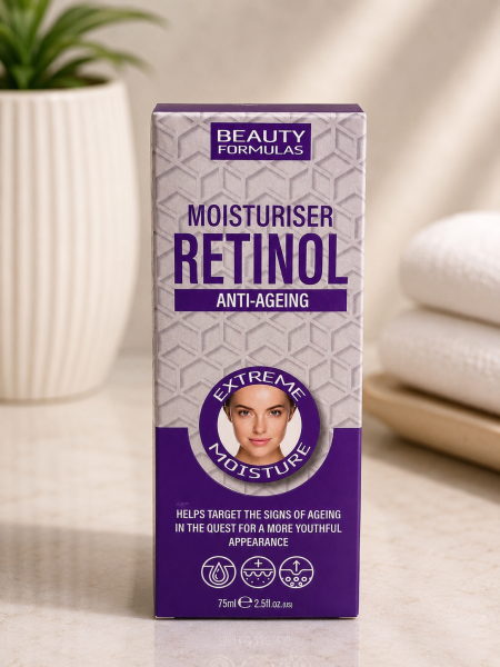 Beauty Formulas Retinol Moisturiser Anti-Ageing – مرطب الريتينول لمكافحة علامات التقدم بالعمر