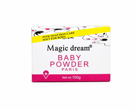 صابونة تفتيح الجسم بيبي باودر Magic Dream Baby Powder Soap