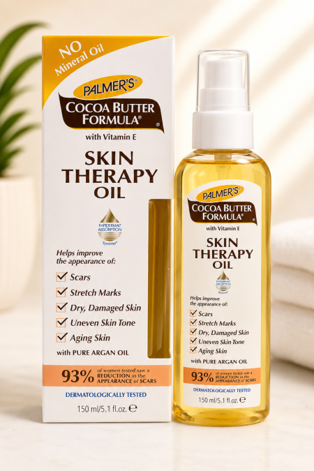 زيت Palmer’s Cocoa Butter Formula Skin Therapy Oil مع فيتامين E