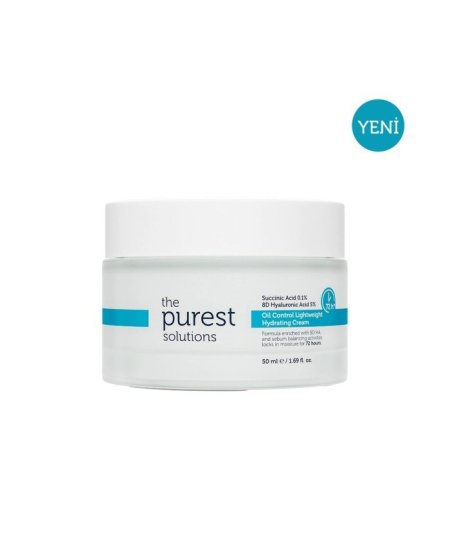 The Purest Solutions Oil Control Lightweight Hydrating Cream