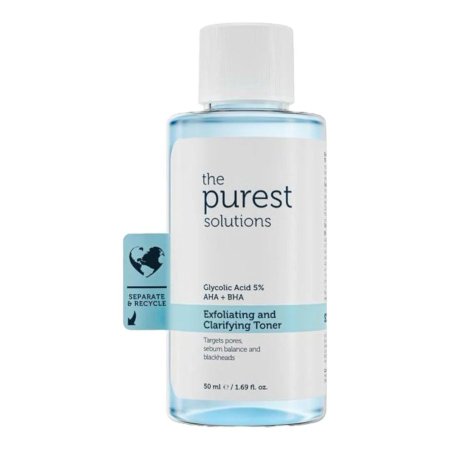 تونر The Purest Solutions Glycolic Acid 5% AHA + BHA – تقشير وتجديد للبشرة
