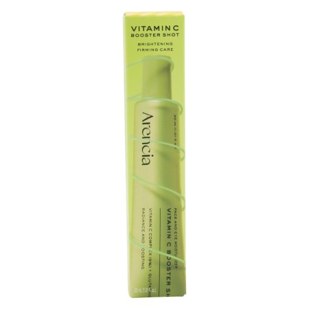 كريم أرينسيا فيتامين سي بوستر شوت لإشراقة وترطيب البشرة - 30 مل Arencia Vitamin C Booster Shot Face & Eye Moisturizer 30ml