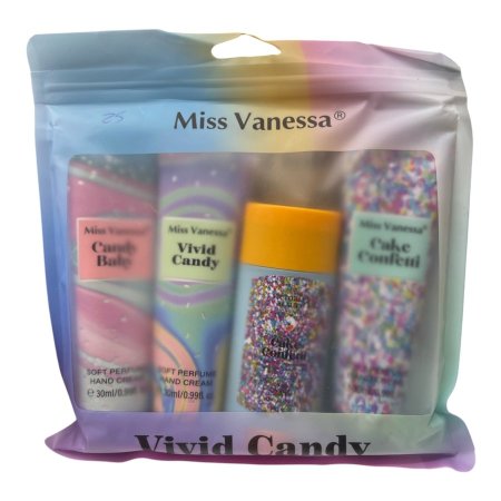 💕 مجموعة كريمات يد مع مزيل عرقMiss Vanessa (Love) – Love Hand Cream Set