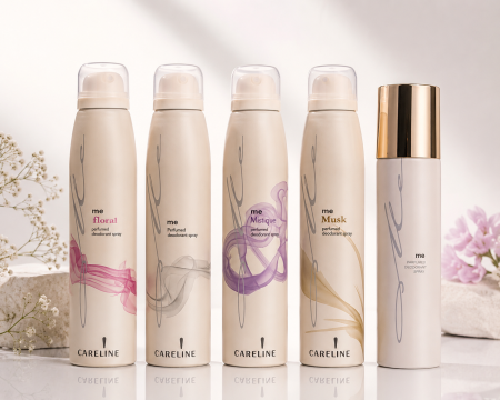 ✨ مزيلات العرق المعطرة من كيرلاين CARELINE(ME)