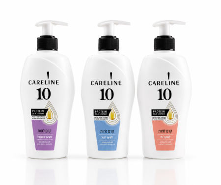 CARELINE 10 Protein Silk System – كريم شعر بدون شطف