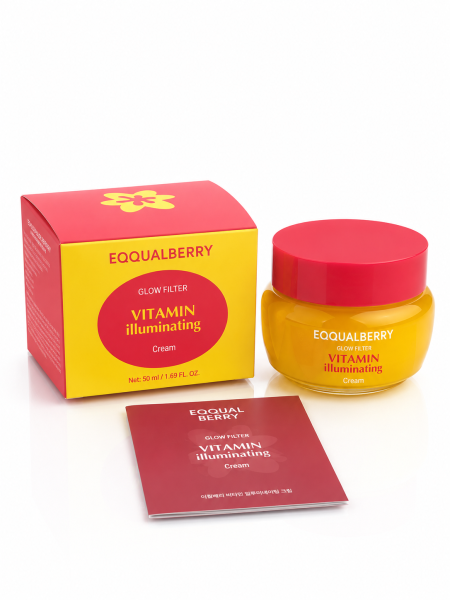 EqualBerry Glow Filter Vitamin Illuminating Cream – كريم فيتامين لإشراقة البشرة