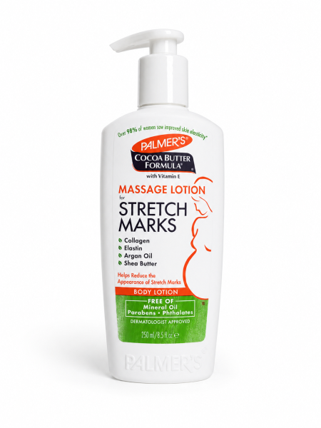لوشن بالمرز لعلامات التمدد – Palmer’s Cocoa Butter Formula Massage Lotion for Stretch Marks