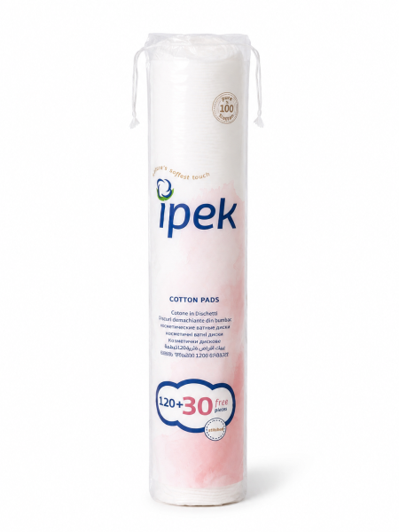 Ipek Cotton Pads – أقراص قطنية.150 قطعه