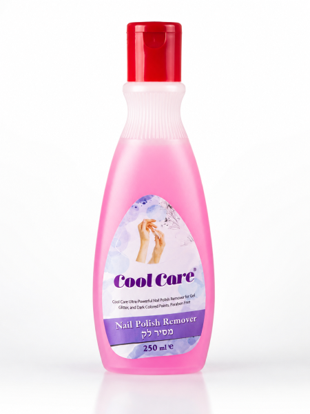 Cool Care مزيل طلاء الأظافر – 250 مل 💅 اسيتون 