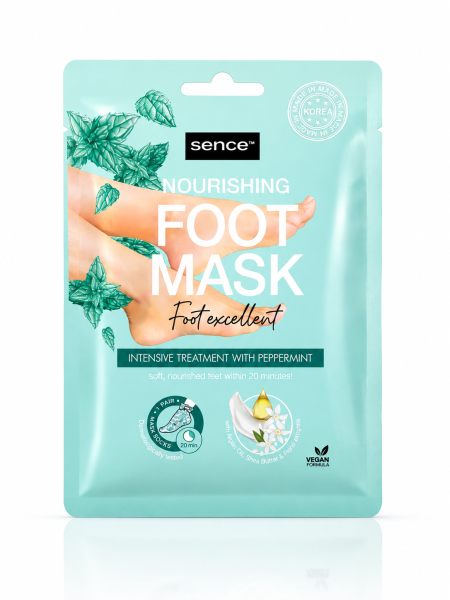 Sence Nourishing Foot Mask – ماسك مغذي للقدمين 🦶✨