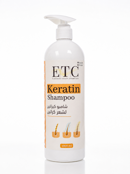شامبو ETC Keratin – 1000 مل