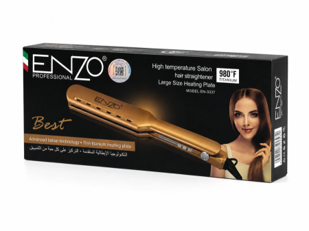 مكواة فرد الشعر ENZO Professional Titanium