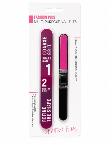 طقم مبارد أظافر متعدد الاستخدام – Fashion Plus Nail File Set
