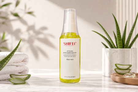 SHIFEI After Wax Moisturizing Emulsion Aloe Vera | إيمولشن بعد إزالة الشعر بالصبار