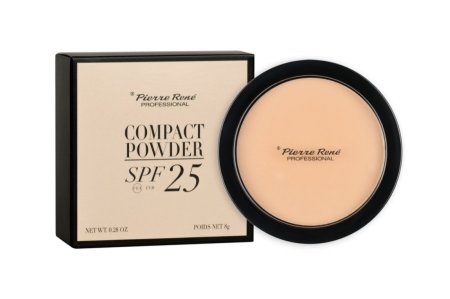 Pierre René Compact Powder SPF 25 ✨  بودرة مضغوطة تمنح البشرة مظهرًا ناعمًا ومتجانسًا