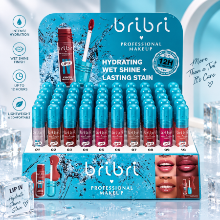 BRIBRI Lip IV – تنت وغلوس مرطب للشفايف