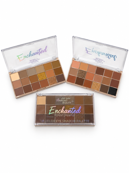 Diamond Beauty Enchanted Forest Dreams – باليت آيشادو 18 لون 