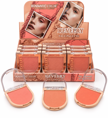 رومانتيك كولور Revelry Face Palette – بلاشر للوجه