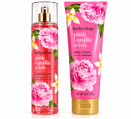 Bodycology Pink Vanilla Wish – مجموعة بينك فانيلا ويش