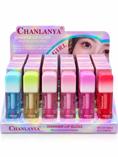 شانلانيا Shimmer Hydrating Lip Oil – زيت شفاه مرطب ولامع