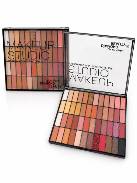 Diamond Beauty Makeup Studio – باليت آيشادو وهايلايتر