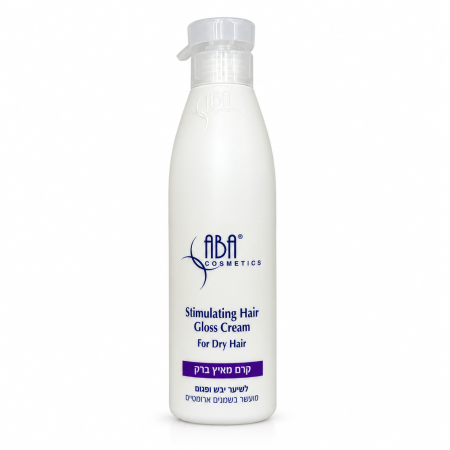 إيه بي إيه – كريم اللمعان والترطيب للشعر الجاف والمتضرّر، 500 مل ABA Stimulating Hair Gloss Cream