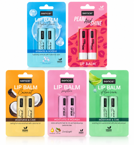 💋 مرطب شفاه سينس (مجموعات) – Sence Lip Balm Sets