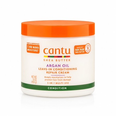 Cantu Argan Oil Leave-In Conditioning Repair Cream – 453g
