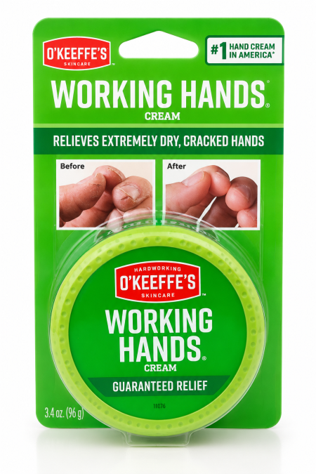 O’Keeffe’s Working Hands Cream – كريم اليدين للجفاف والتشققات