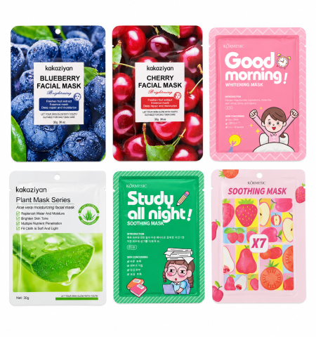 مجموعة ماسكات الوجه للترطيب والنضارة – Facial Mask Collection