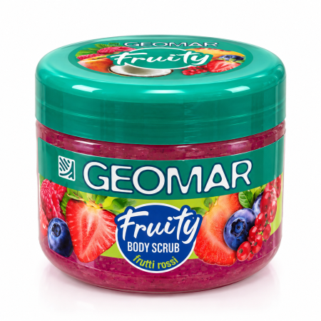مقشر الجسم GEOMAR Fruity Body Scrub – الفواكه الحمراء