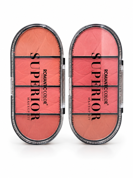 Romantic Color Superior Makeup Kit – باليت بلاشر 4 درجات 