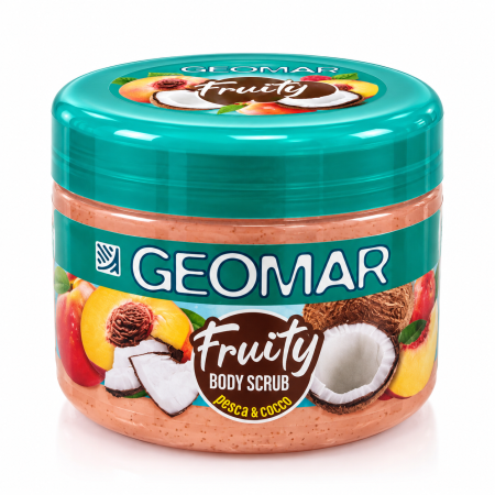 مقشر الجسم GEOMAR Fruity – الخوخ وجوز الهند