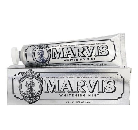 MARVIS Whitening Mint – معجون أسنان مبيض بالنعناع 85 مل 