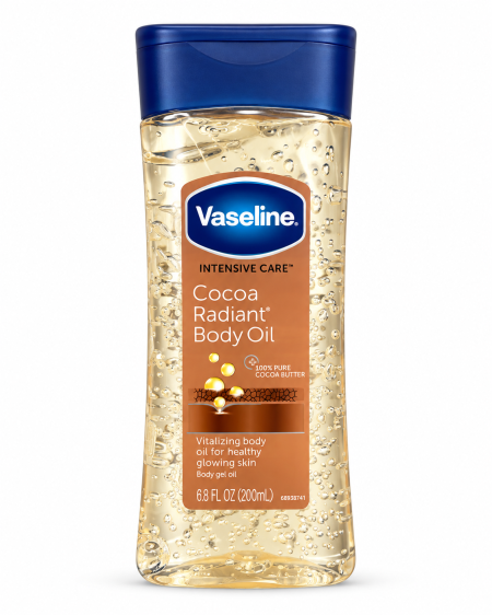 زيت جل فازلين بالكاكاو – Vaseline Cocoa Radiant Body Oil 200ml 🤎